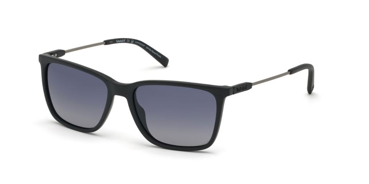 Timberland TB9209 Polarized 02D Occhiali da Sole Nero Opaco |  SmartBuyGlasses Italia