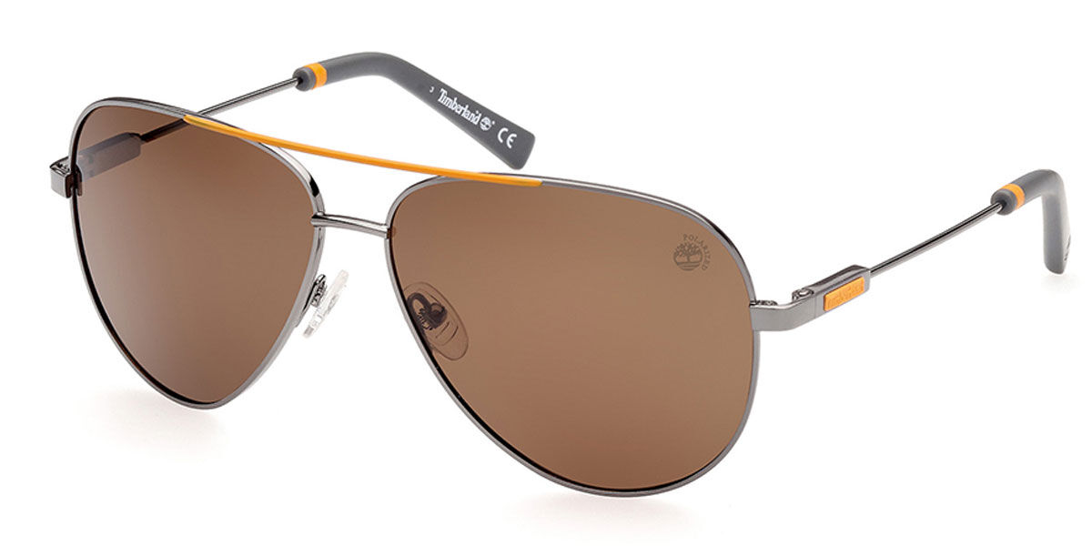 Timberland TB9183 Polarized 08D Sunglasses Grey | VisionDirect Australia