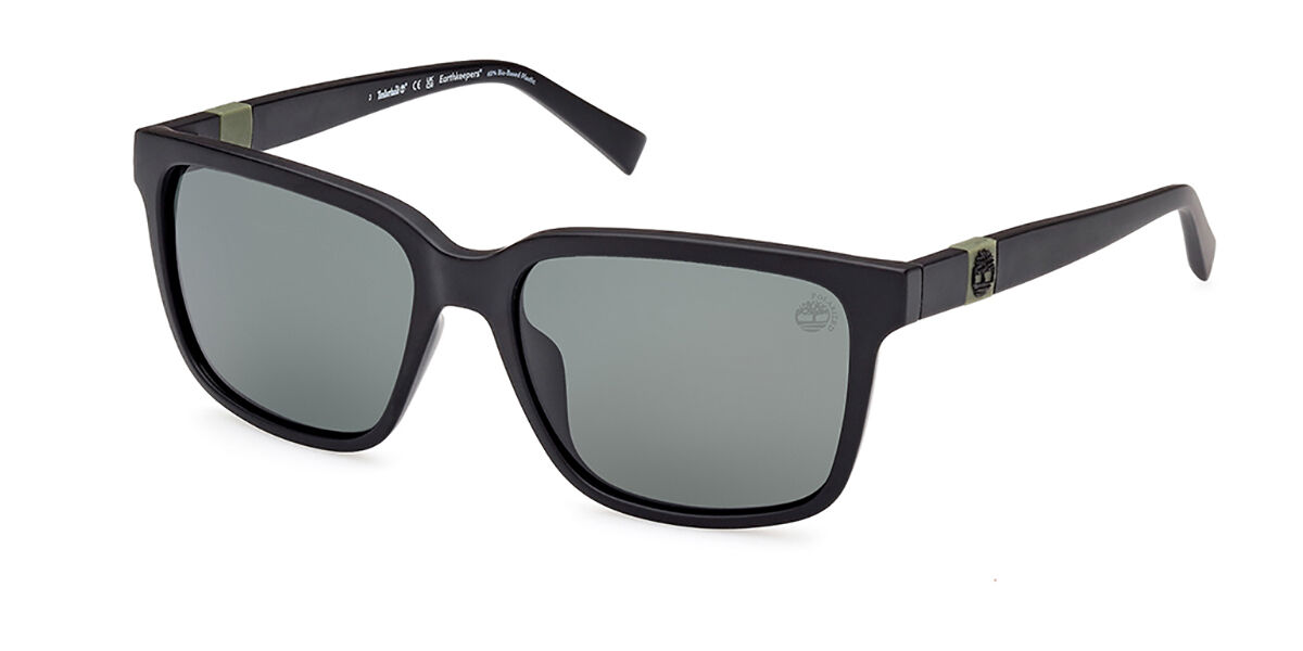 Photos - Sunglasses Timberland TB9322-H Polarized 02R Men's  Black Size 5 