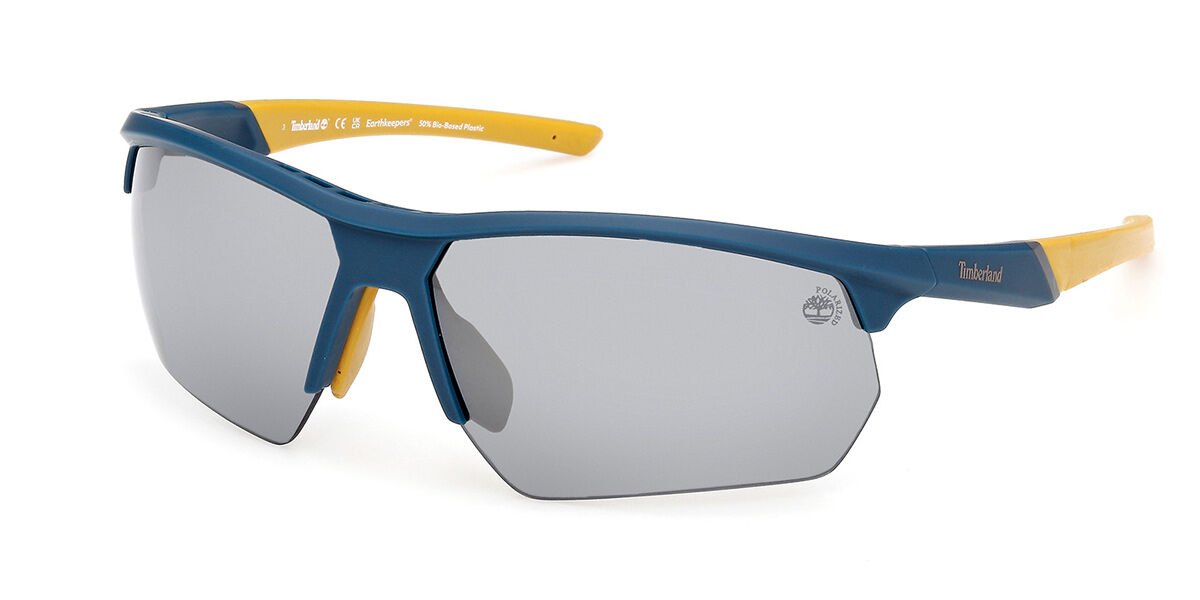 Timberland TB00056 Polarized 91D 73 Blåa Solglasögon Män