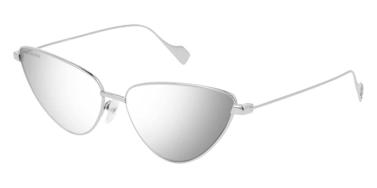 Balenciaga BB0086S 004 Sunglasses Shiny Green VisionDirect Australia