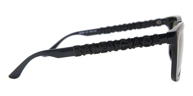 Balenciaga BB0108S 001 Square Black Sunglasses  display picture 3