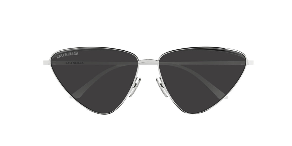 Balenciaga metal pilot sunglasses with logo