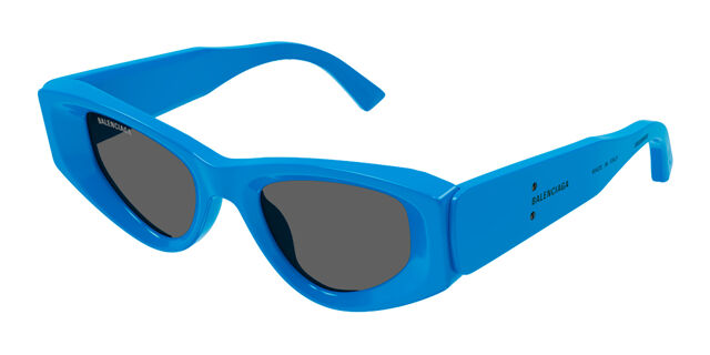 Balenciaga BB0243S 004 Blue Cat-eye Sunglasses Balenciaga Women Sunglasses Blue Grey Cat Eye BB0243S 004  main image 2