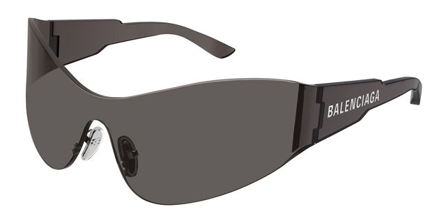 Balenciaga BB0257S 001 Single Lens Grey Sunglasses  display picture 1