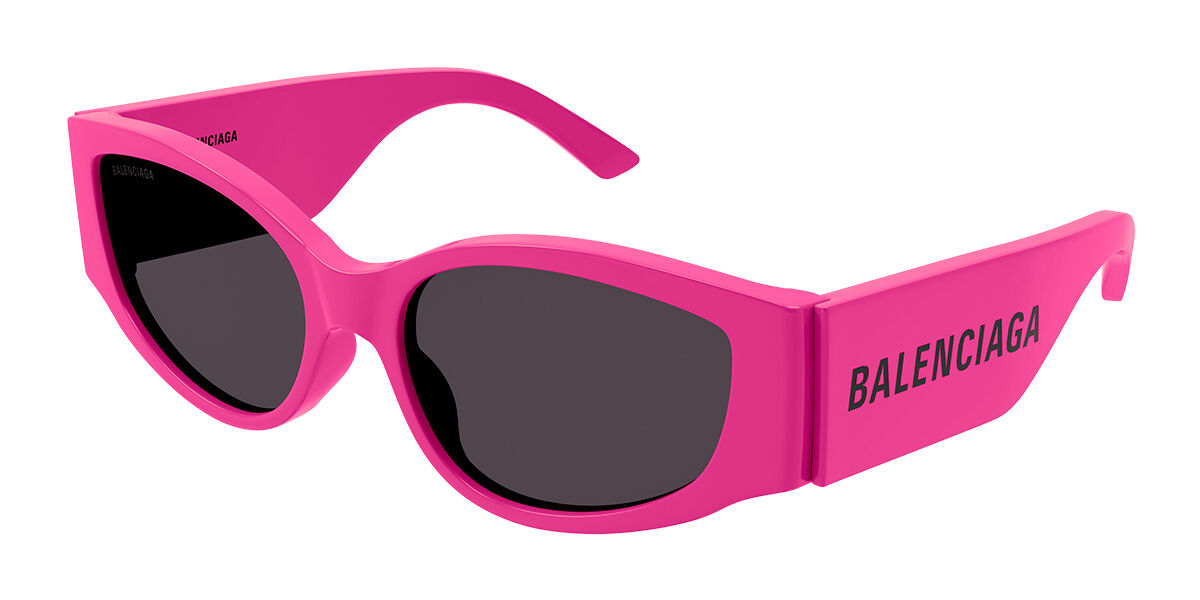Photos - Sunglasses Balenciaga BB0258S Asian Fit 004 Women’s  Pink Size 5 