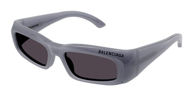 Balenciaga BB0266S 003 Rectangle Grey Sunglasses | Vision  display picture 2