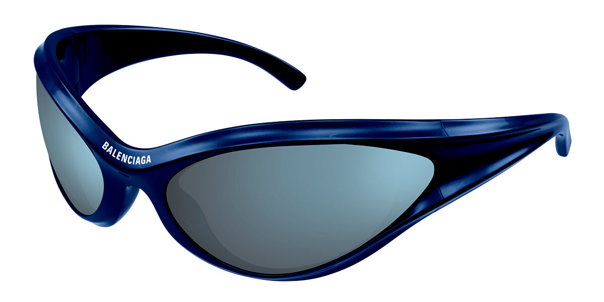 Photos - Sunglasses Balenciaga BB0317S 004 Men's  Blue Size 77 