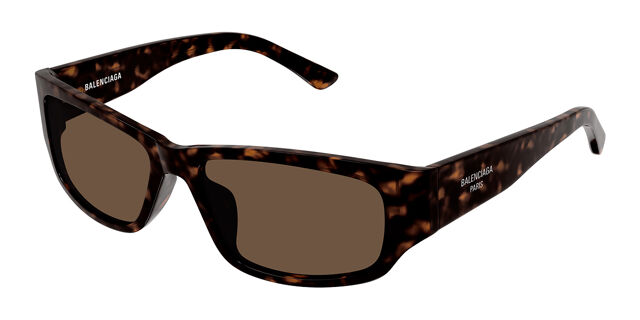 Balenciaga BB0368SK Asian Fit 002 Rectangle Tortoise  display picture 2
