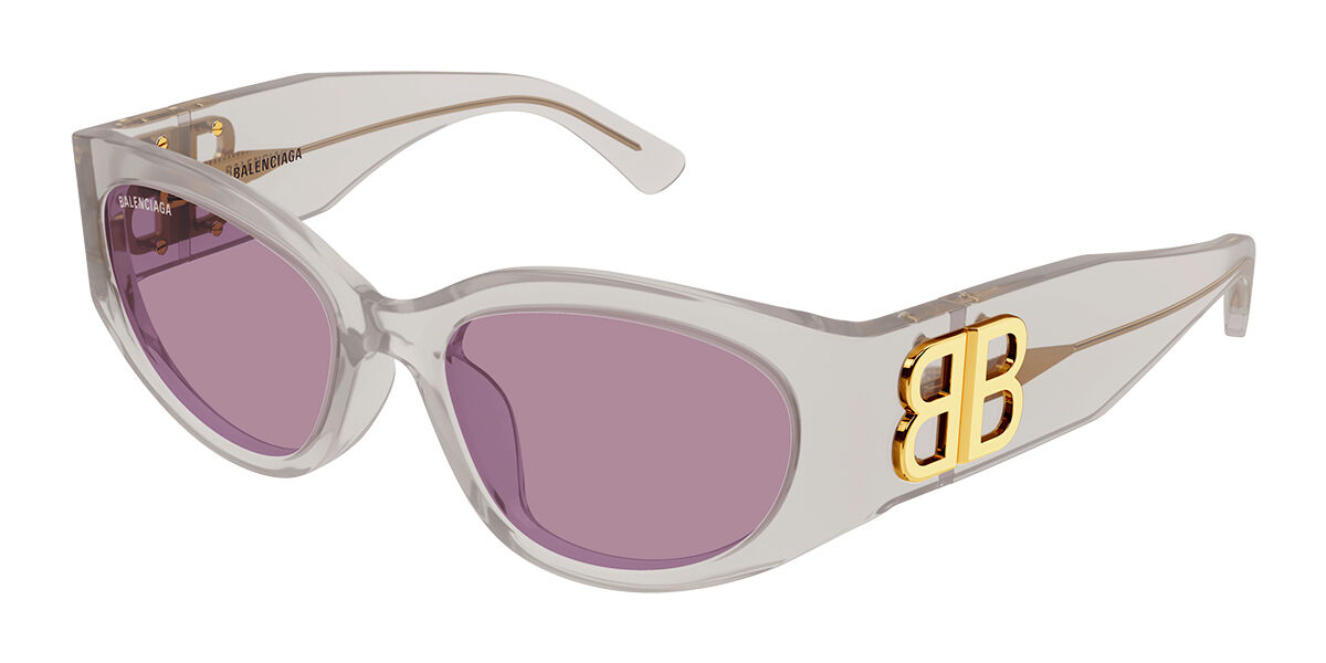 サングラス BALENCIAGA Woman Sunglasses White 1 BB0321S 012 Balenciaga BB0321S Sunglasses | Select Eyewear