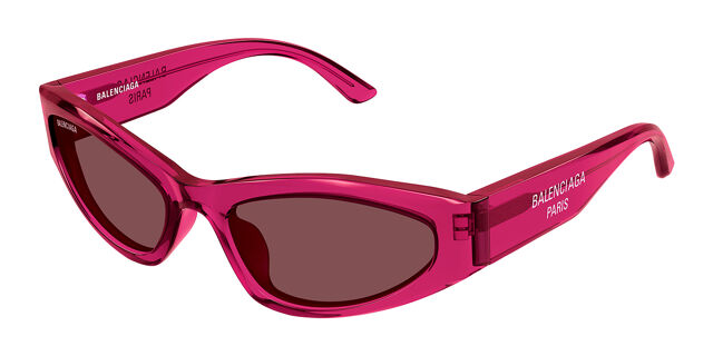 Balenciaga Burgundy Sunglasses brand new Balenciaga | BB0209SA | Visionist main image 3