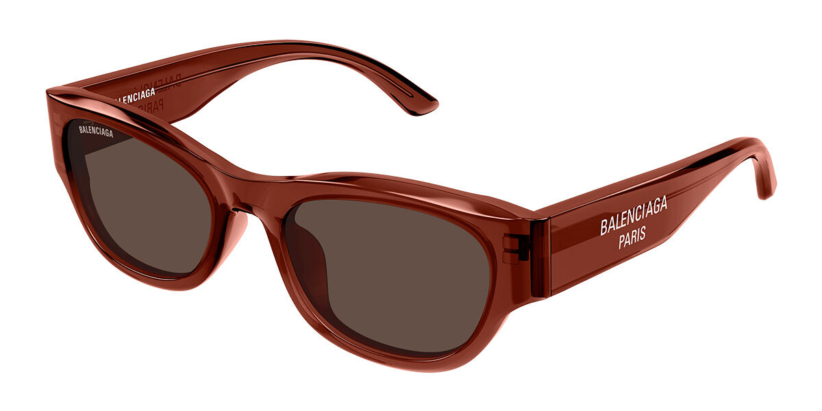 Image of Balenciaga BB0389SK Asian Fit 004 Óculos de Sol Feminino Marrons BRLPT
