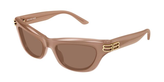 Balenciaga BB0430S 004 Cat Eye Brown Sunglasses  display picture 3