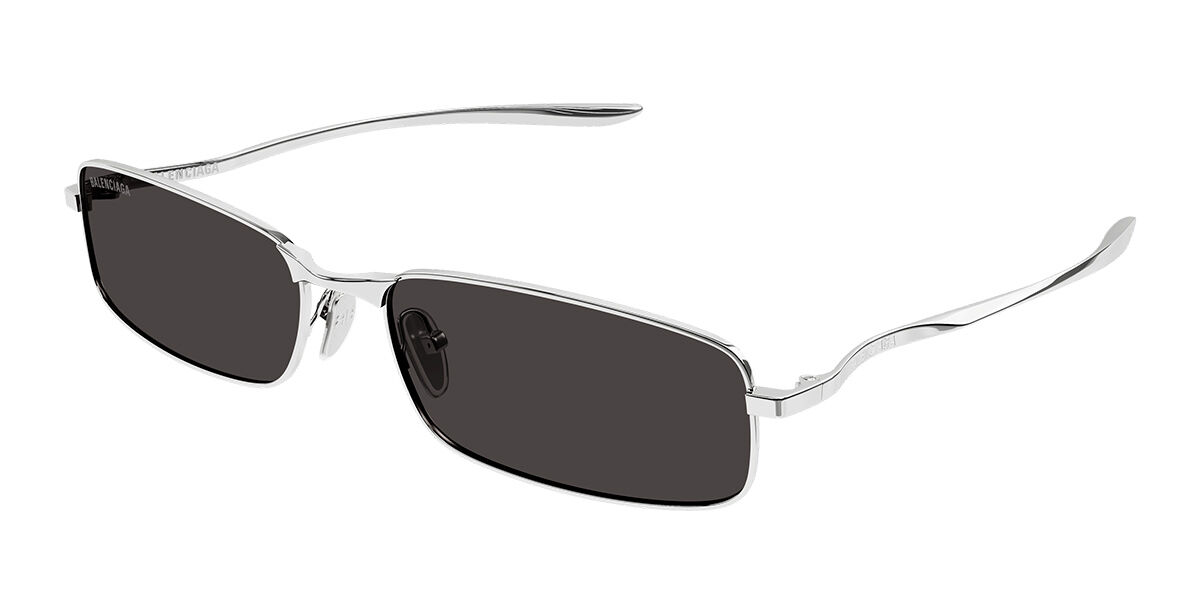 SPEXX Eyewear Occhiali Da Sole Esagonali Oversize - Montatura Argento, Lenti Gradient, Protezione UV400 - Foto 3