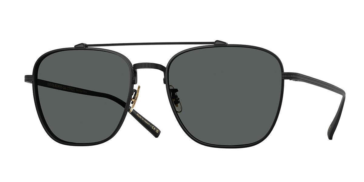 Image of Oliver Peoples OV1349ST Avison Polarized 5017P2 55 Svarta Solglasögon Män SEK