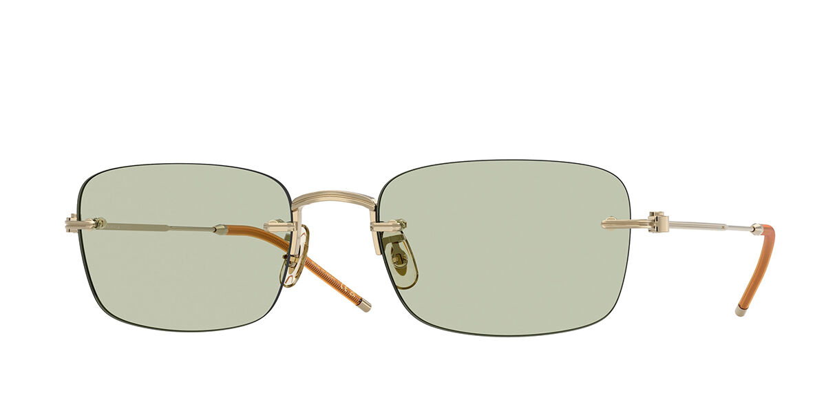 Image of Oliver Peoples OV1359T TK-10 5035 53 Guldiga Solglasögon Män SEK