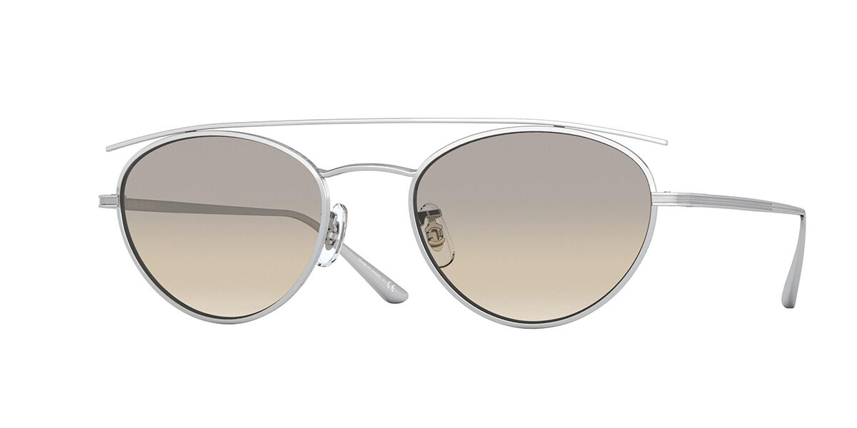 Oliver Peoples OV1258ST Hightree 503632 49 Silvriga Solglas&ouml;gon M&auml;n