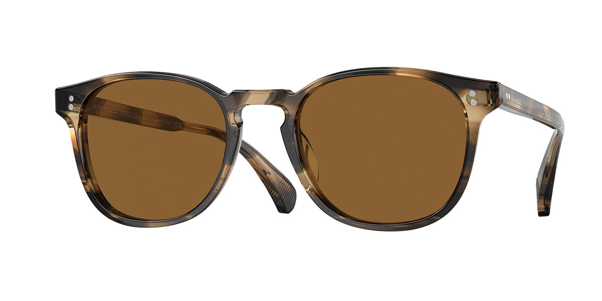 Photos - Sunglasses Oliver Peoples Oliver Peoples OV5298SU Finley Esq. Sun 171353 Men's  Brown Size 51