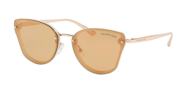 Michael Kors Sanibel gold cat-eye sunglasses. Sanibel Sunglasses in GOLD | Michael Kors [US] main image 4