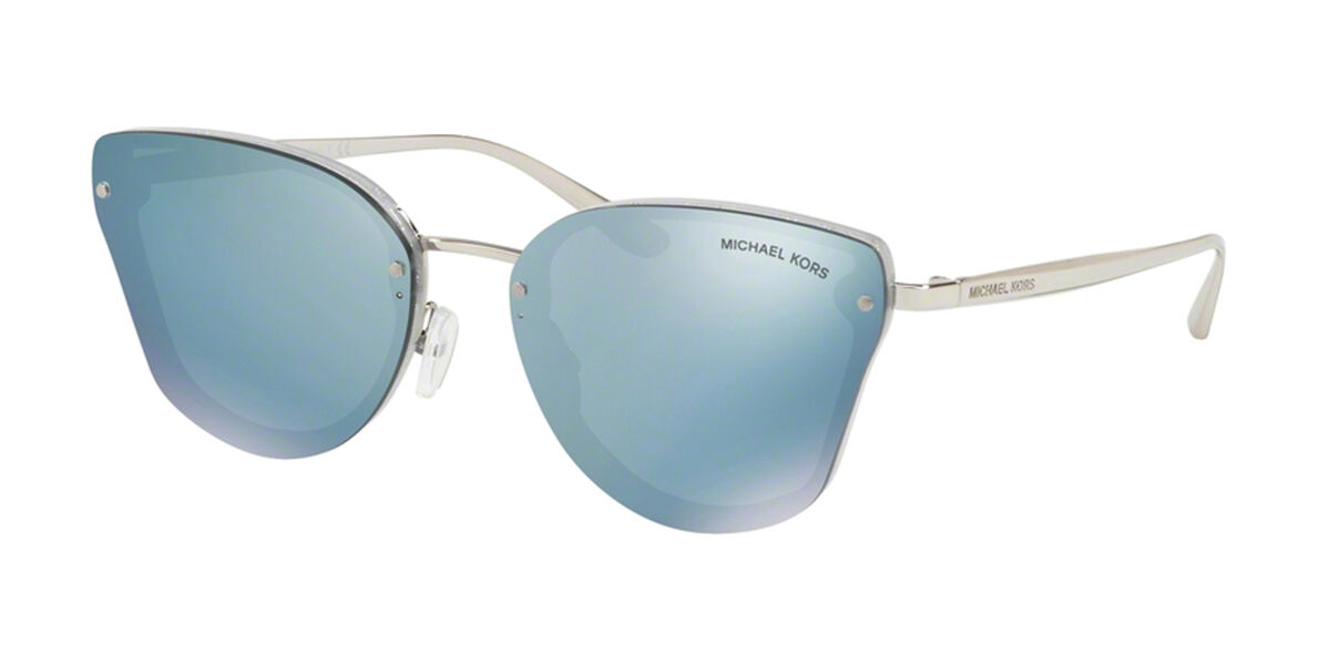 Michael Kors MK2068 SANIBEL 33546J Sunglasses Silver Glitter |  SmartBuyGlasses UK