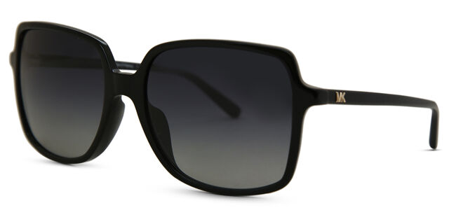 Michael Kors Black Sunglasses Isle Of Palms Michael Kors MK2098U Isle Of Palms M (56 - 17) with Grey  main image 2