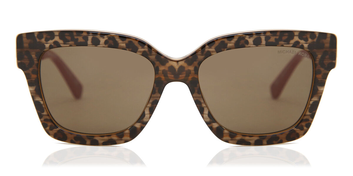 Michael Kors MK2102 BERKSHIRES 399773 Sunglasses in Brown Leopard |  SmartBuyGlasses USA