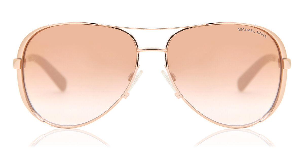 Michael Kors MK5004 CHELSEA 11086F Sunglasses in Rose Gold |  SmartBuyGlasses USA