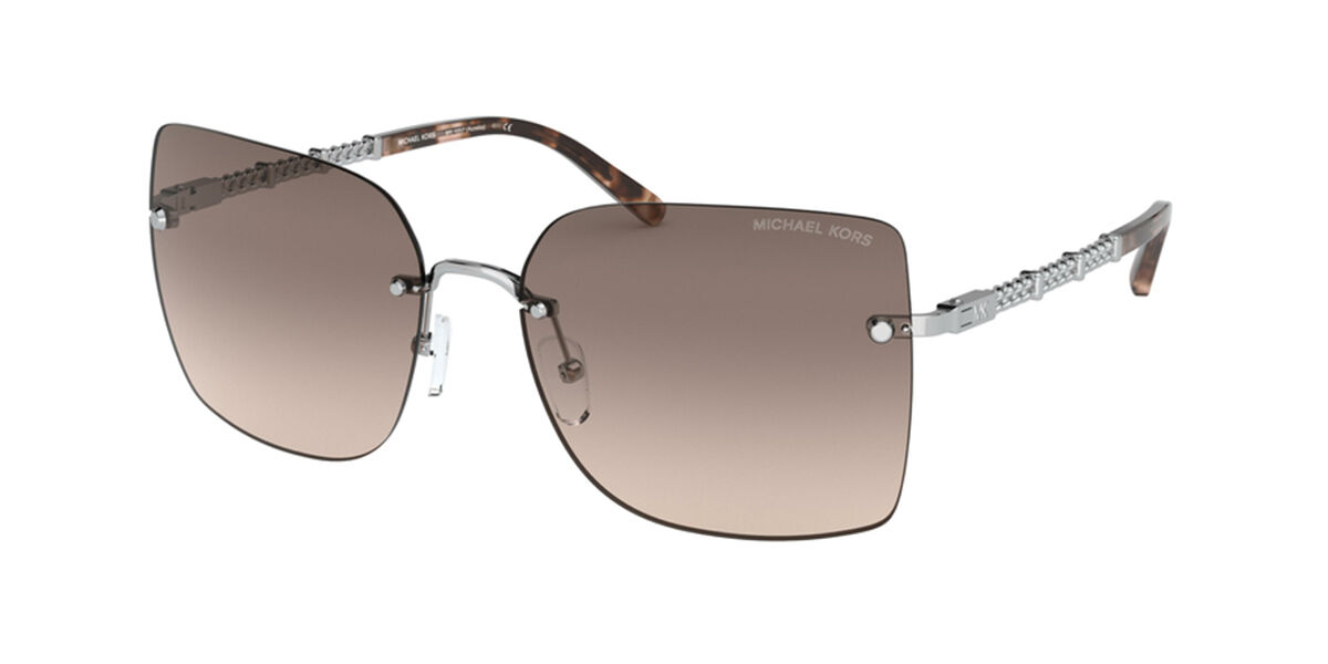 Michael Kors MK1057 AURELIA 100113 Sunglasses Silver | SmartBuyGlasses UK