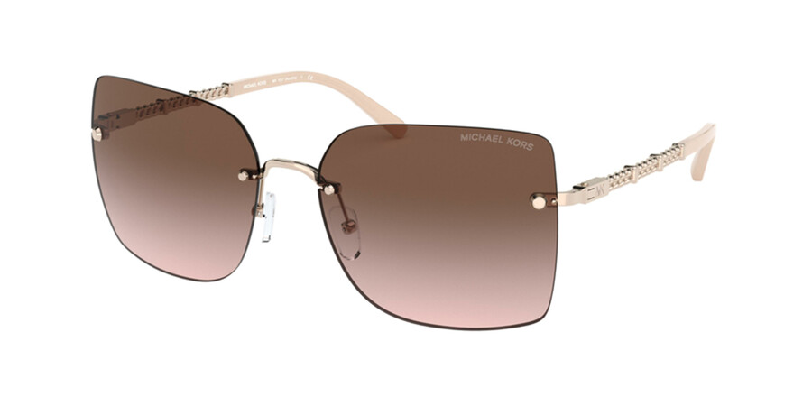 Michael Kors MK1057 AURELIA 110813 Sunglasses Rose Gold | SmartBuyGlasses UK