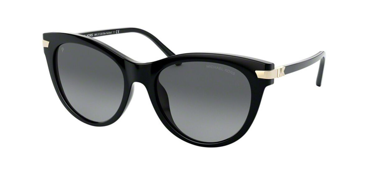 Michael Kors MK2112U BAR HARBOR Polarized 3332T3 Sunglasses Black |  VisionDirect Australia