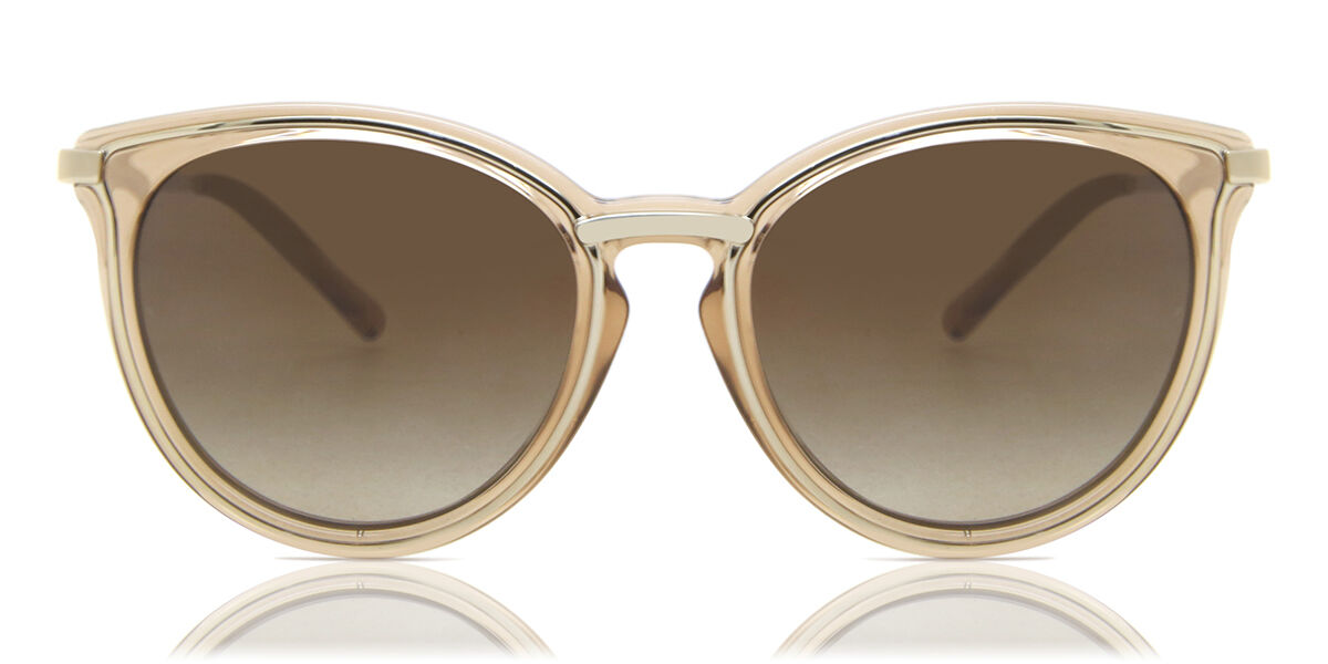 Michael Kors Mk1077 Brisbane 101413 Sunglasses Light Gold Brown Visiondirect Australia