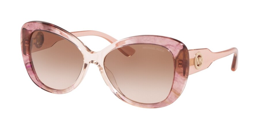 Michael Kors MK2120 POSITANO 33488G Sunglasses Clear Pink | SmartBuyGlasses  UK