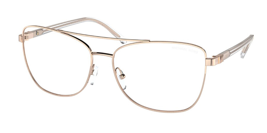 Michael Kors MK1096 STRATTON Blue-Light Block 1108SB Glasses Rose Gold |  SmartBuyGlasses Canada