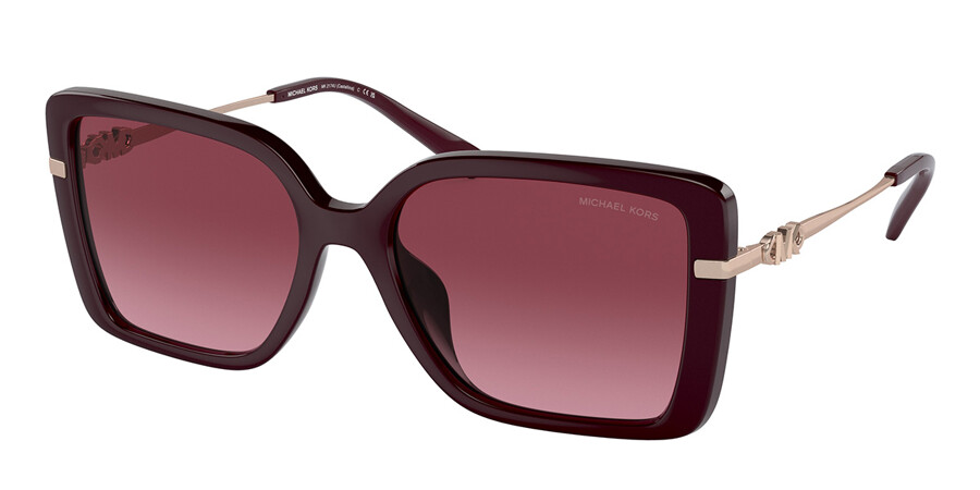 Michael Kors MK2174U CASTELLINA 33448H Sunglasses Cordovan Burgundy |  VisionDirect Australia