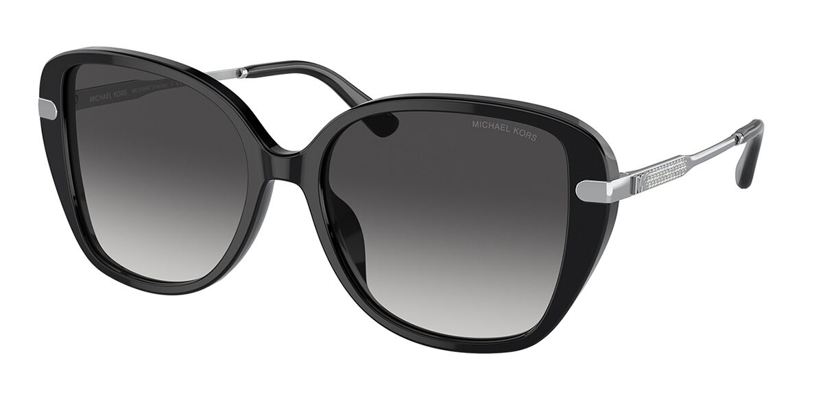 Photos - Sunglasses Michael Kors MK2185BU FLATIRON 30058G Women's  Blac 