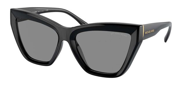 Michael Kors MK2211U DUBAI 30053F Cat Eye Black Sunglasses 