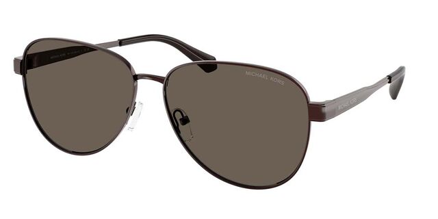 Michael Kors MK1160 BIARRITZ 1891/3 Oval Shiny Chocolate  display picture 2