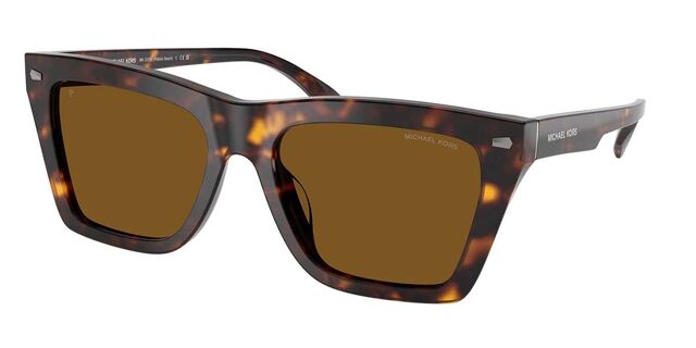 Michael Kors Tortoise Sunglasses Polarized Michael Kors MK2079U Zermatt L (61 - 17) with Grey lenses  main image 2