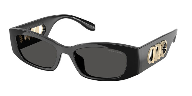 Authentic Black and gold MK  sunglasses Michael Kors MK1010 ADRIANNA I sunglasses for women in Black  main image 4