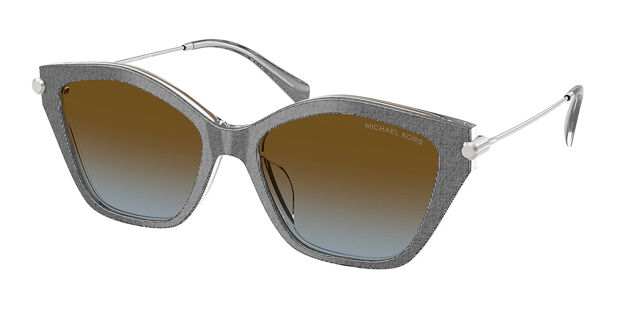 Authentic Michael Kors cat eye sunglasses Michael Kors Makena MK2158 Dark Gray Gradient Cat Eye Ladies  main image 2