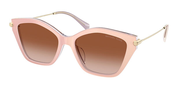 Michael Kors Pink Cat-Eye Sunglasses with Gradient Lenses Michael Kors MK2184U Dupont XL (58 - 15) with Pink lenses  main image 4