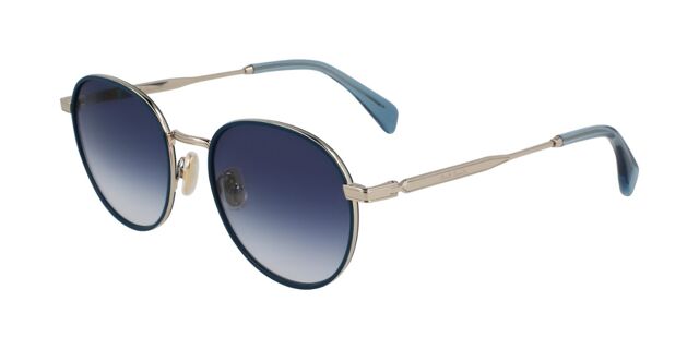 Paul Smith PS25100S Mabley 710 Oval Petrol Blue/Light Gold  display picture 2
