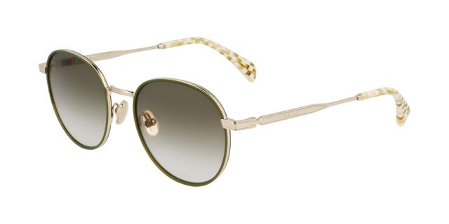 Paul Smith PS25100S Mabley 715 Oval Green/Gold Sunglasses  display picture 1