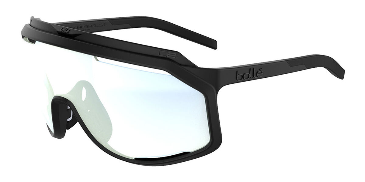 Bolle SINGLASSES Chronoshield Occhiali Da Sole Unisex | Titanium Matte - Volt UV | Protezione UV Taglia Unica