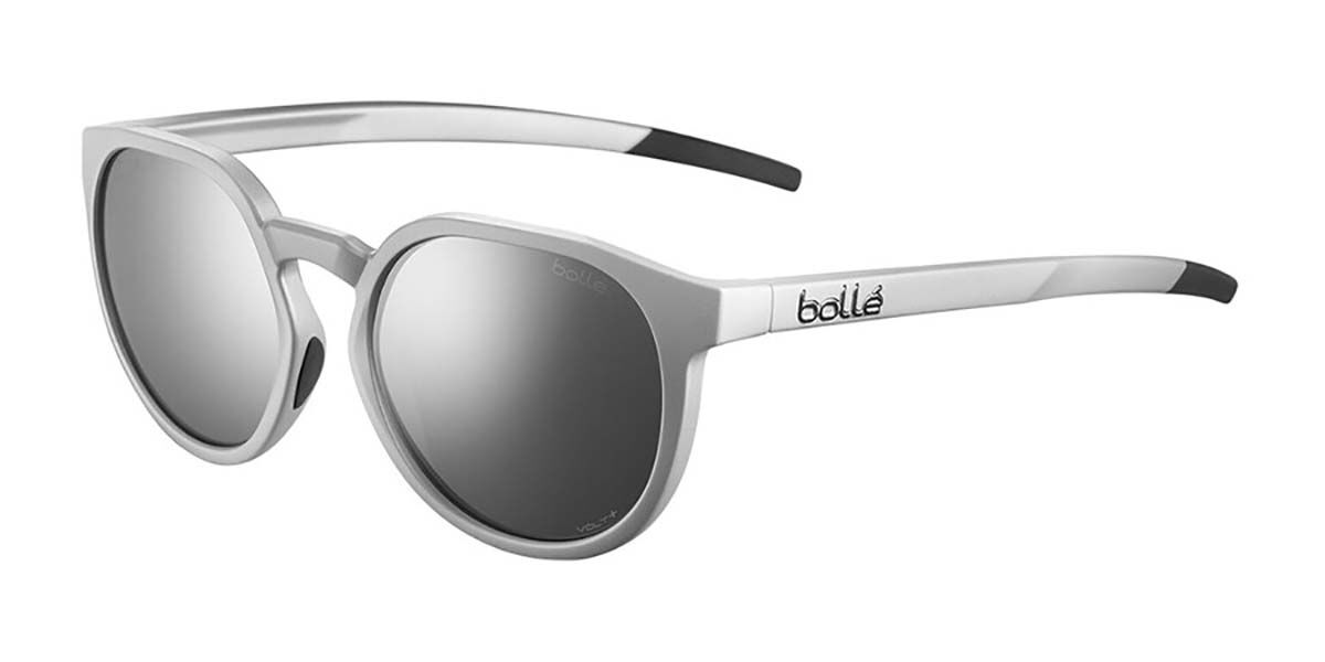 Bolle Merit BS015001 Men's Sunglasses Silver Size 50