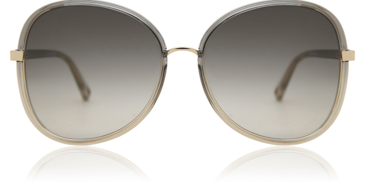 CH0170SA-002 Sunglasses, Gold/Green