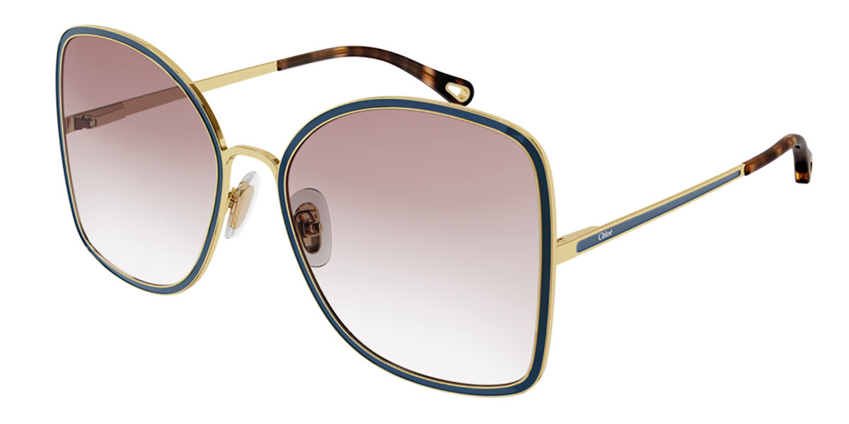 Chloé CH0101S 003 60 Lentes De Sol Para Mujer Dorados