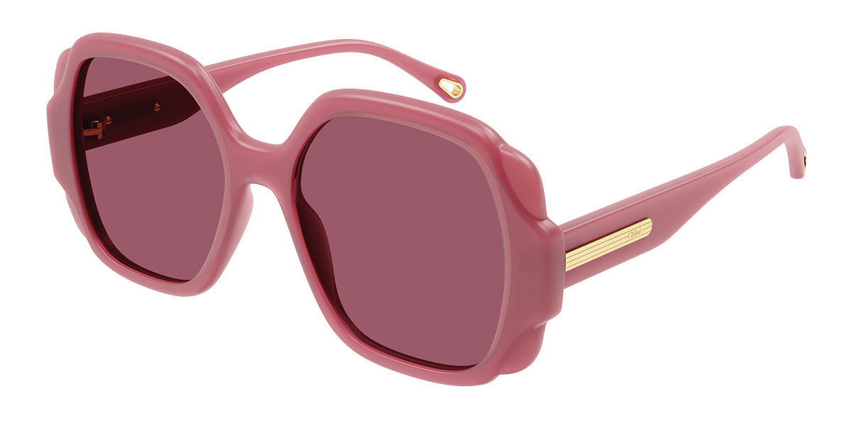 Chloe Ch0121s 003 Sunglasses Pink Visiondirect Australia