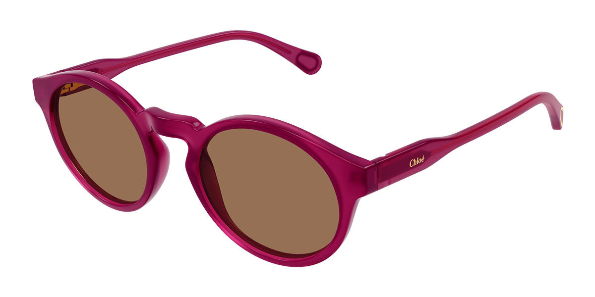 Chloé Kids oversize-frame sunglasses - Purple