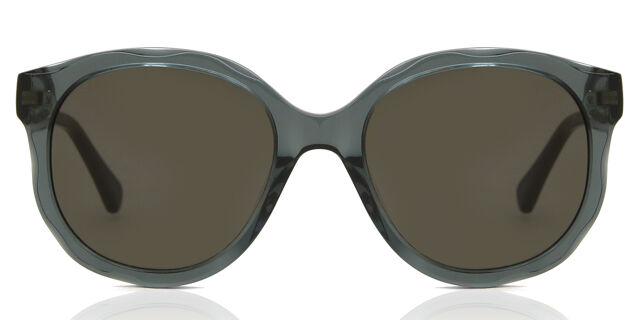 Chloé CC0019S Kids 001 Oval Transparent Grey Sunglasses 